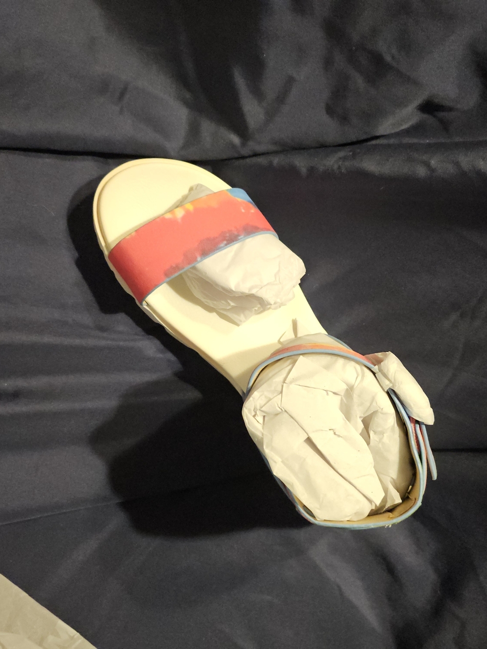 MIA Women’s Sandals Rainbow Accent NIB Size 8